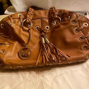 Michael Kors handbag purse leather